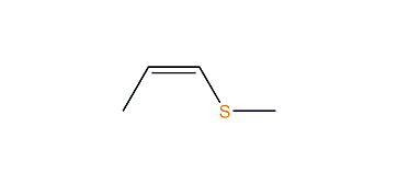 Methyl (Z)-1-propenyl sulfide